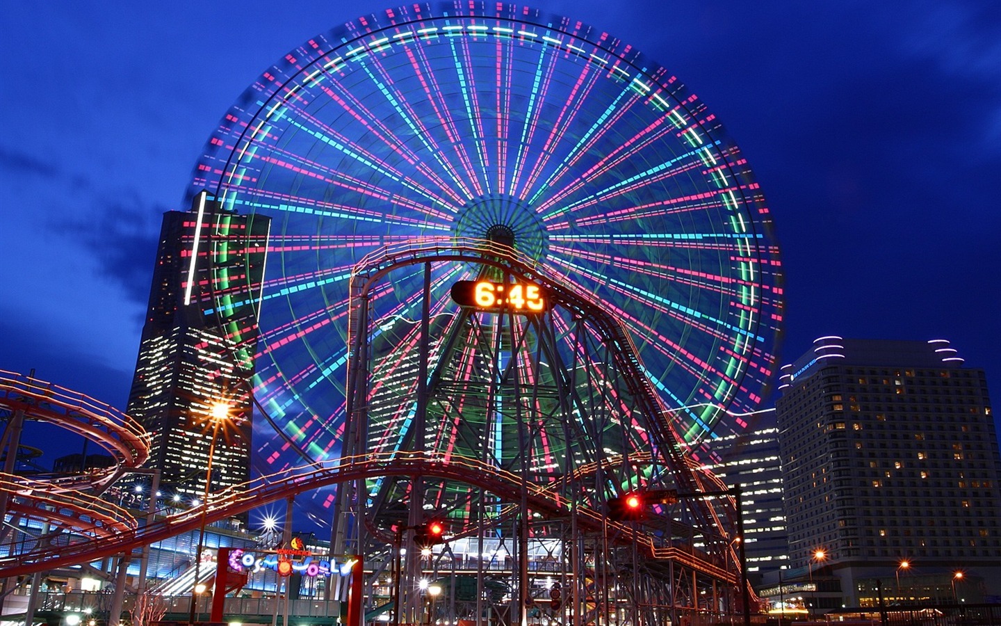 都市夜景壁紙 #2 - 1440x900