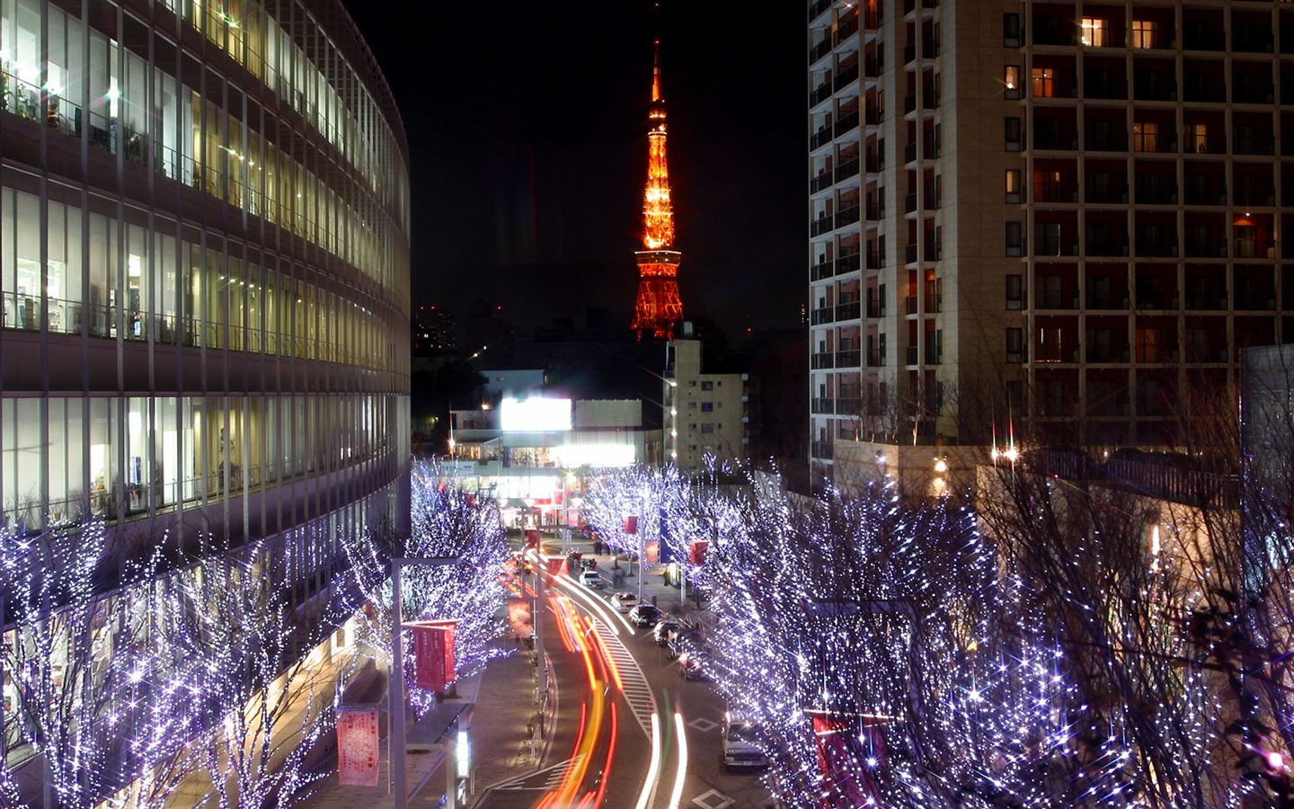 都市夜景壁紙 #16 - 1440x900