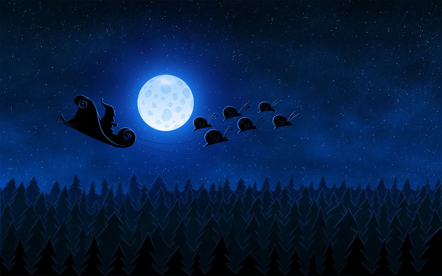 Luna vlads tema fondo de pantalla #5 - 1440x900