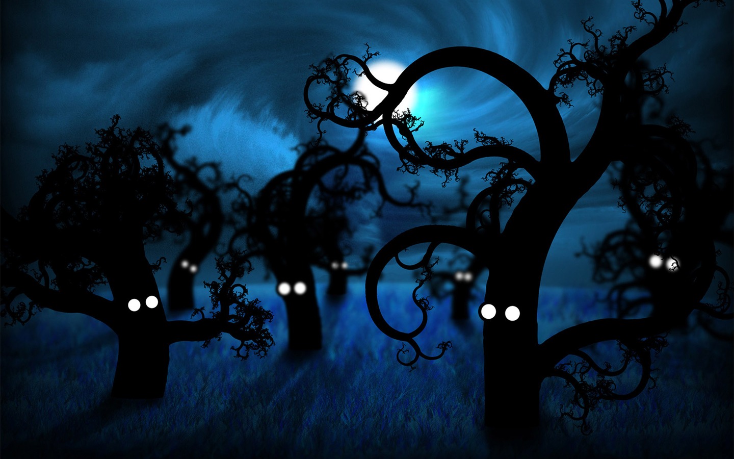 Vlads moon téma wallpaper #10 - 1440x900