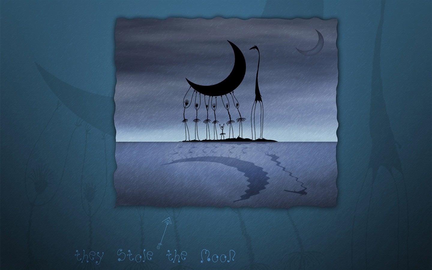 Vlads moon téma wallpaper #13 - 1440x900