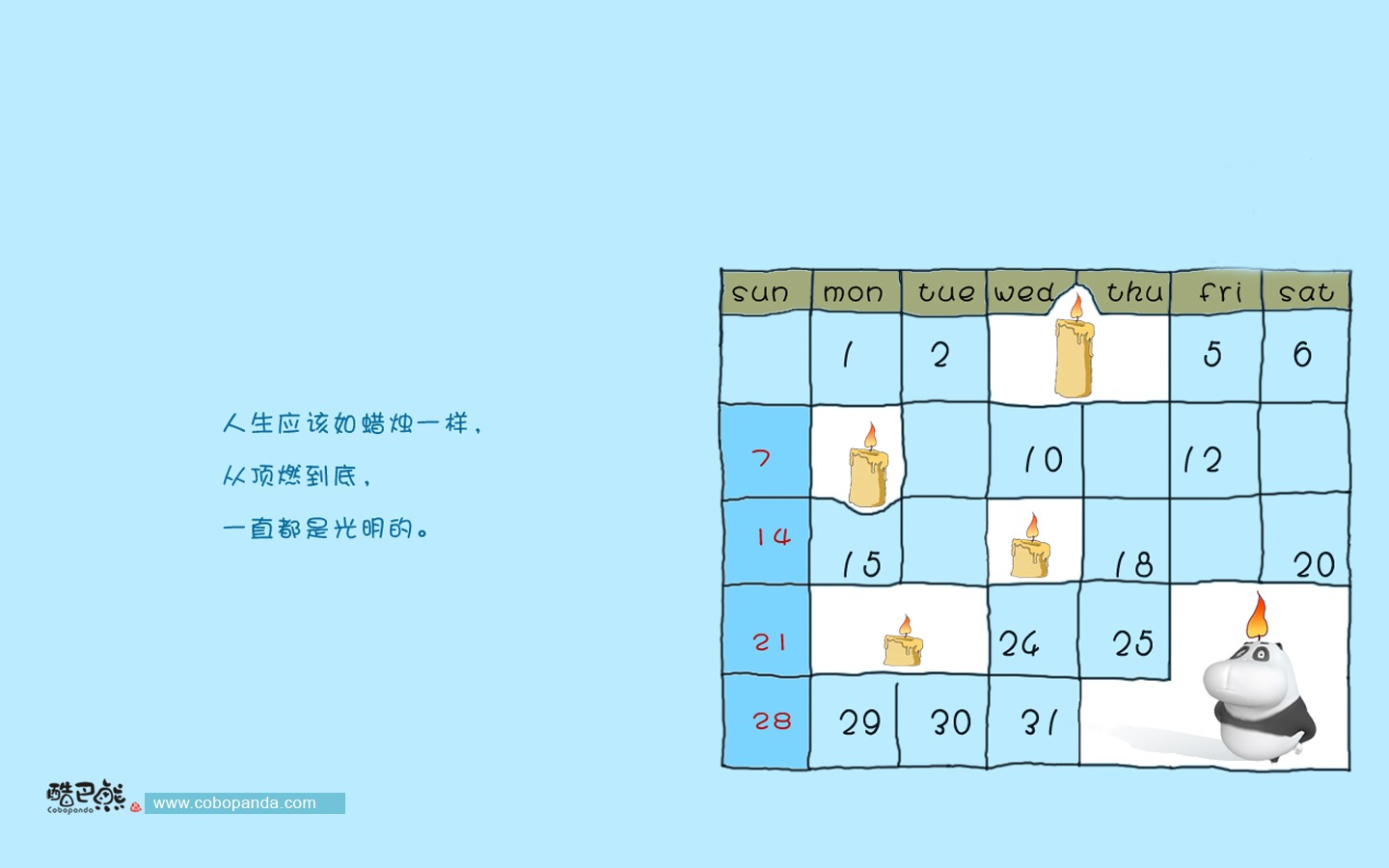 可愛酷巴熊壁紙(二) #17 - 1440x900