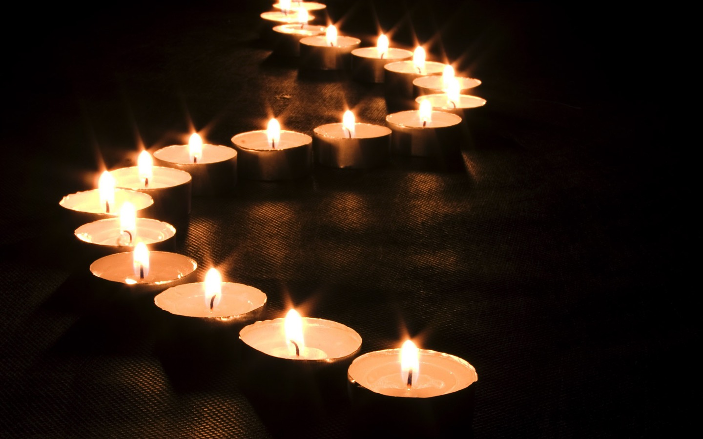 Fondos de escritorio de luz de las velas (2) #4 - 1440x900