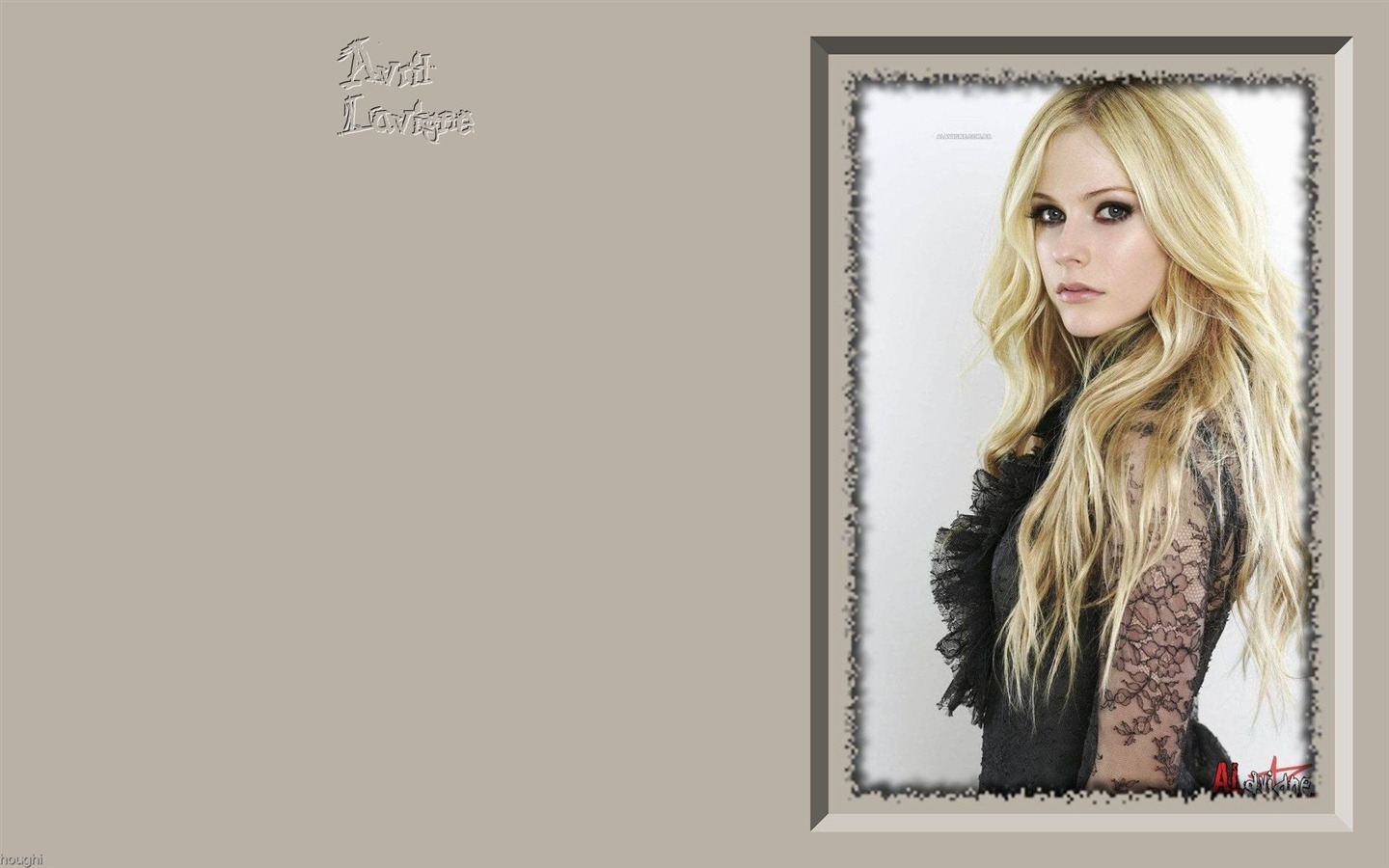 Avril Lavigne krásnou tapetu #5 - 1440x900