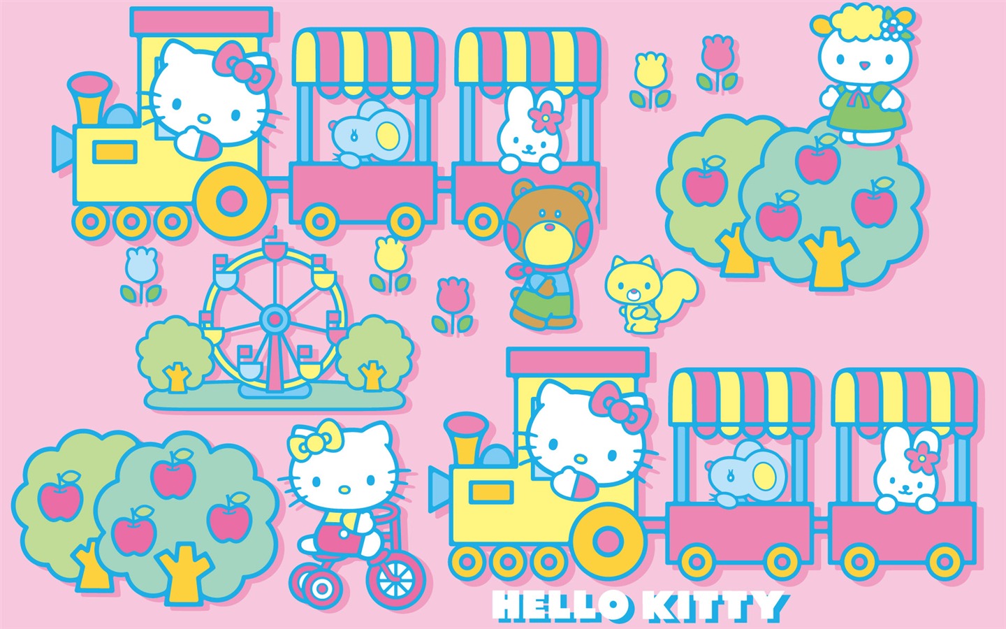 Fond d'écran HelloKitty (1) #5 - 1440x900