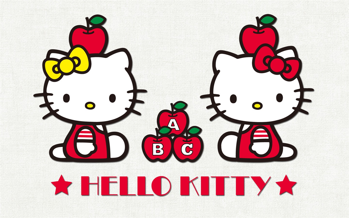 HelloKitty 바탕 화면 (1) #13 - 1440x900