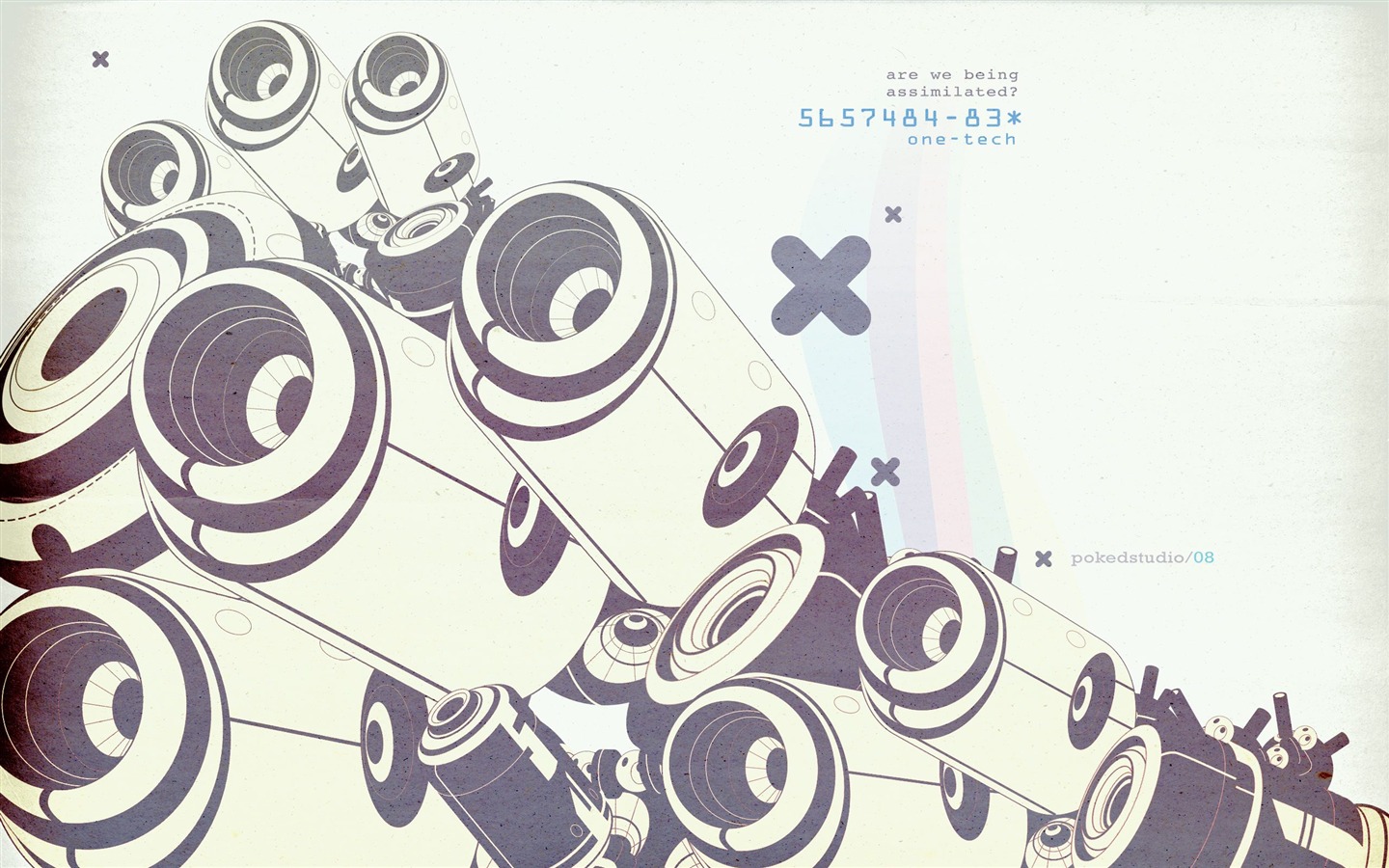 Poked Studio 潮流插畫設計壁紙 #15 - 1440x900