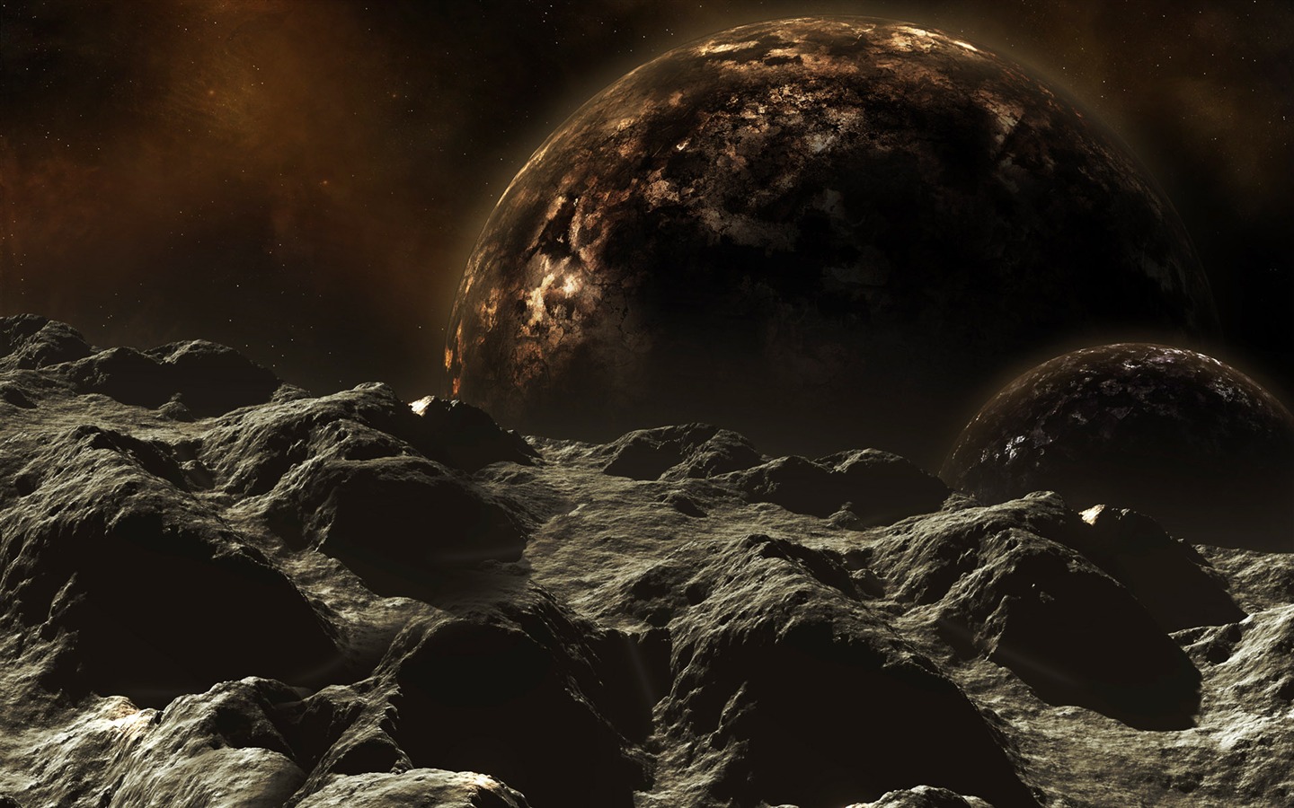 寬屏星空地球 壁紙(一) #6 - 1440x900