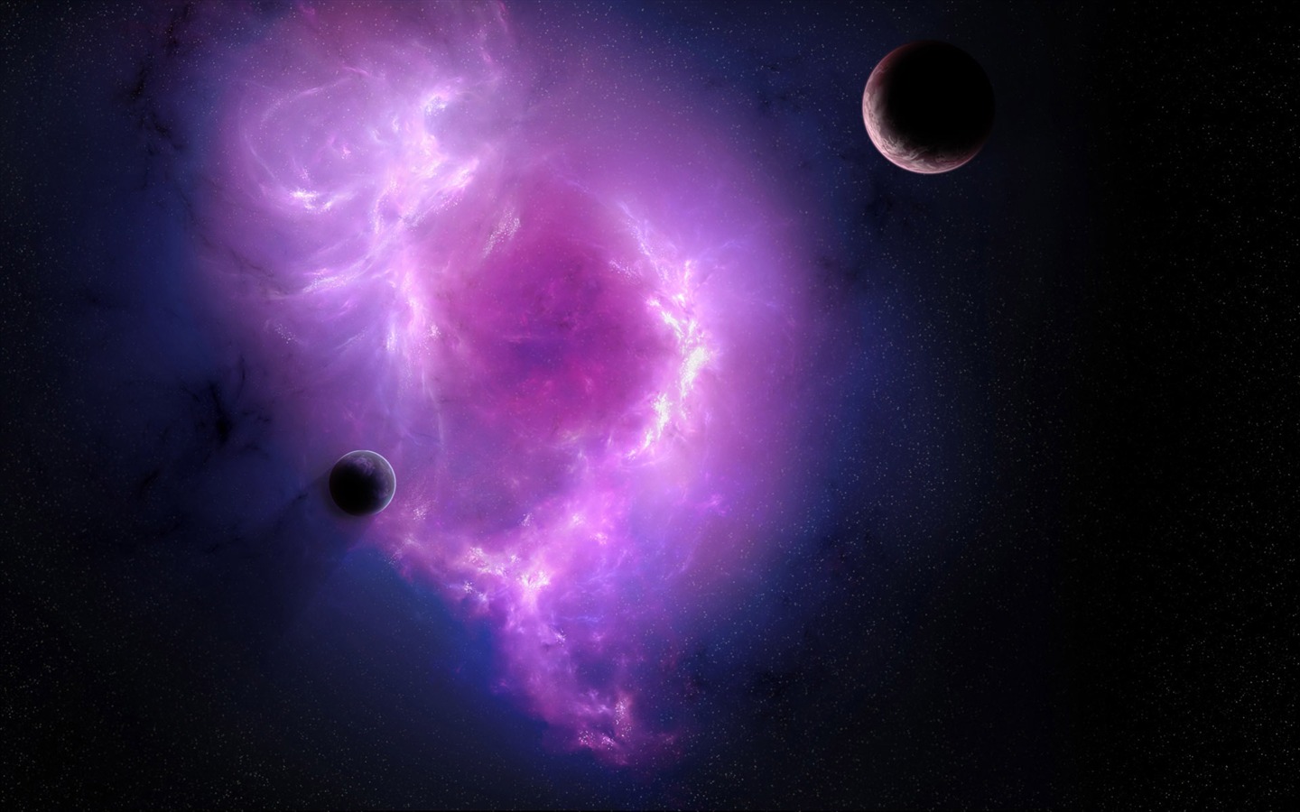 寬屏星空地球 壁紙(一) #10 - 1440x900