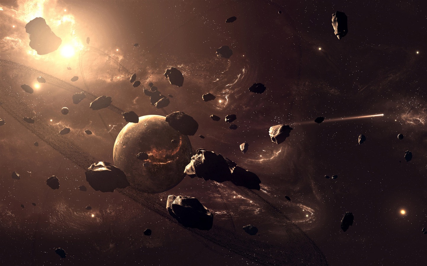 Widescreen wallpaper Star Earth (1) #12 - 1440x900