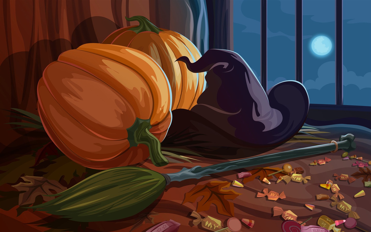 Halloween Téma Tapety na plochu (5) #6 - 1440x900
