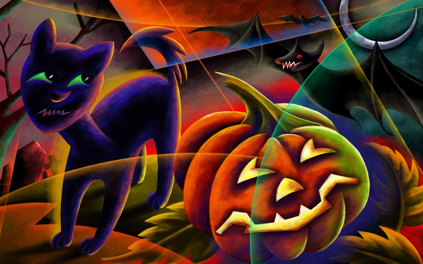 Halloween Téma Tapety na plochu (5) #12 - 1440x900