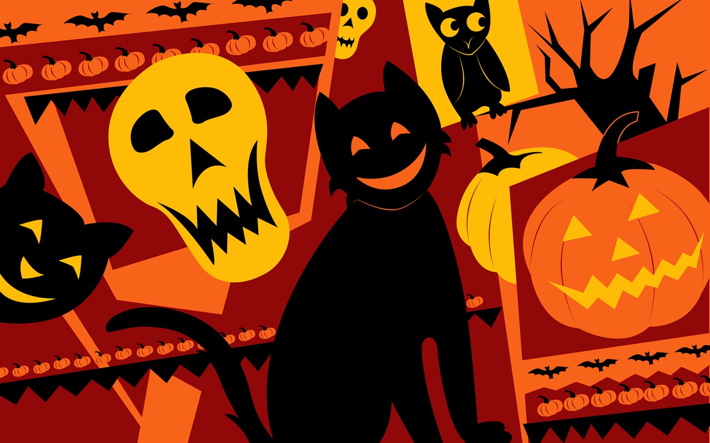 Halloween Téma Tapety na plochu (5) #14 - 1440x900