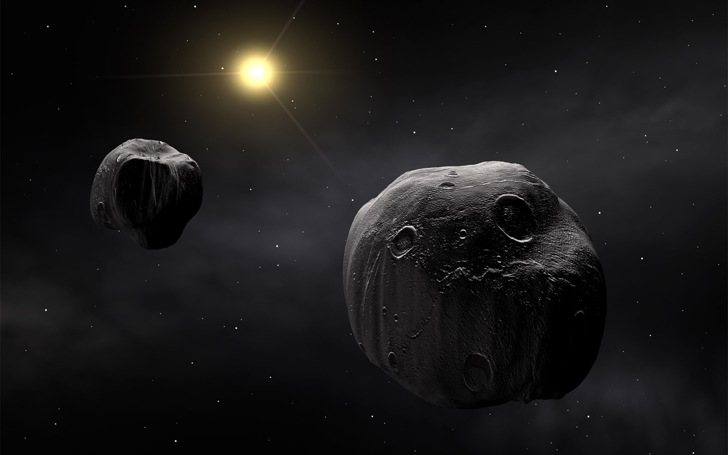 宽屏星空地球 壁纸(二)6 - 1440x900