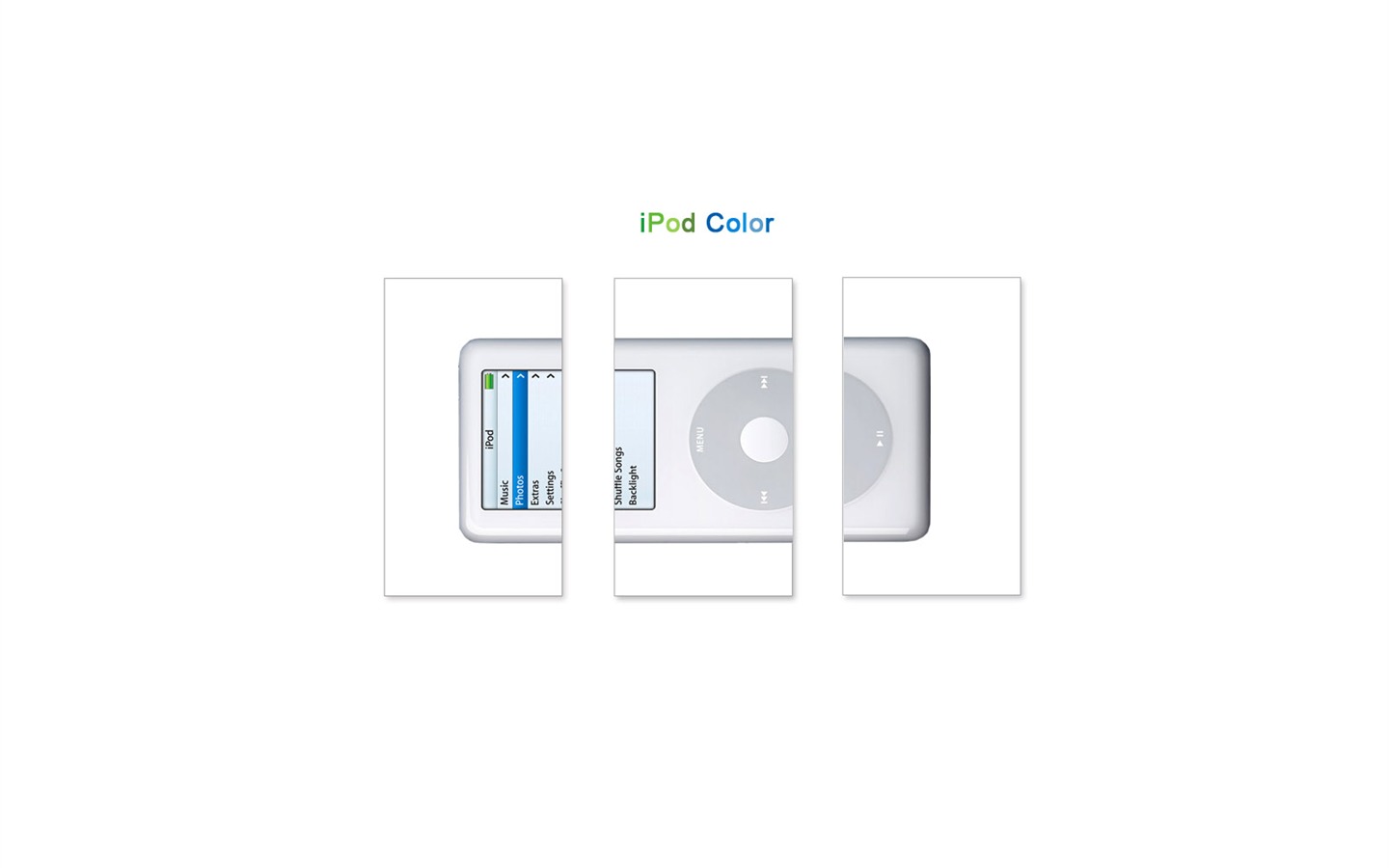 iPod tapety (3) #2 - 1440x900