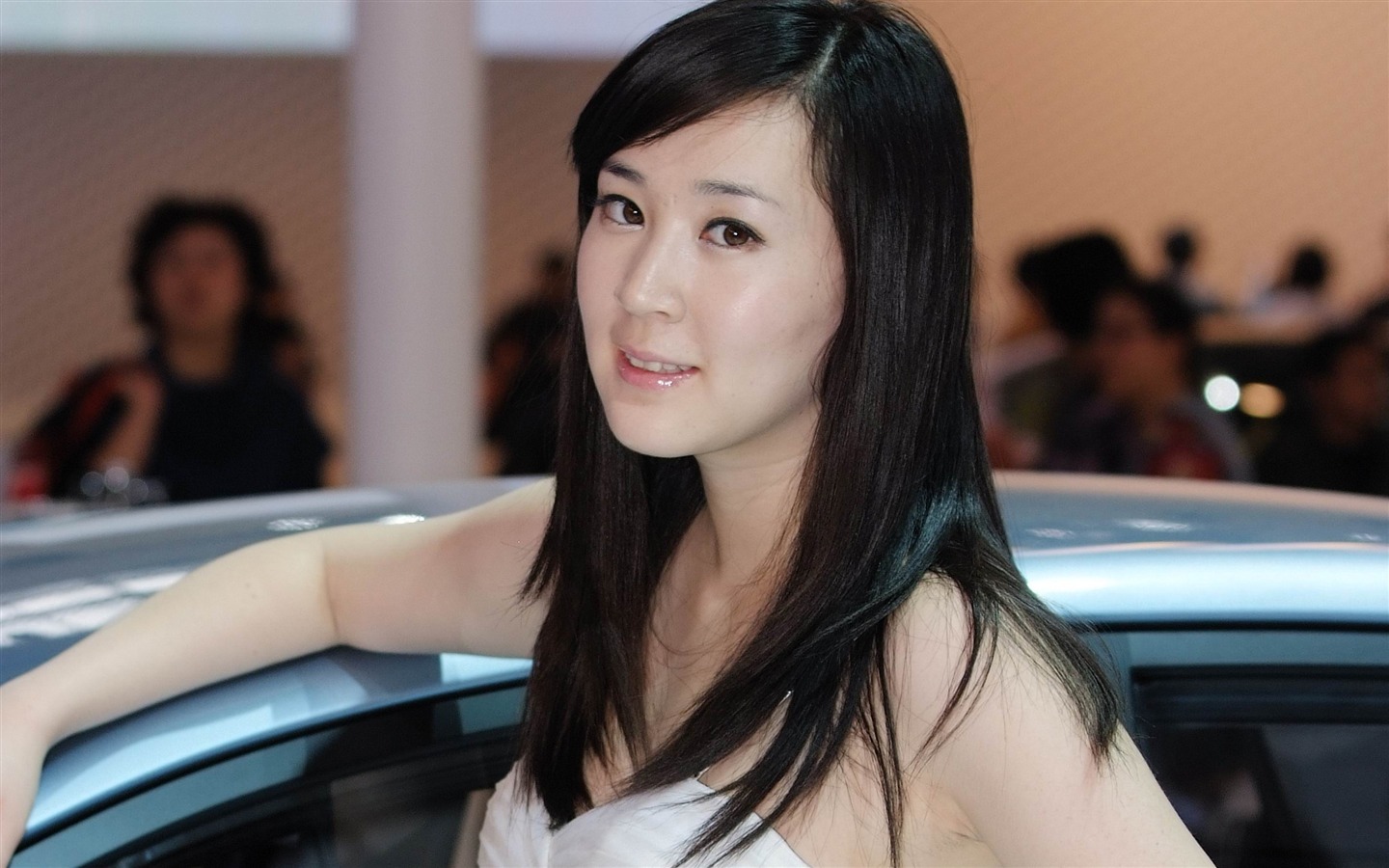 2010北京国际车展 美女车模 (螺纹钢作品)5 - 1440x900