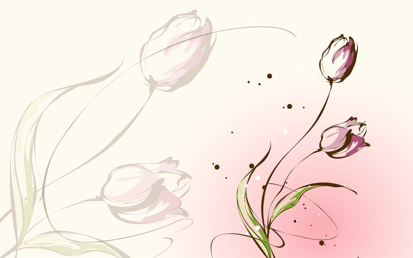 炫彩花紋 壁紙(九) #5 - 1440x900