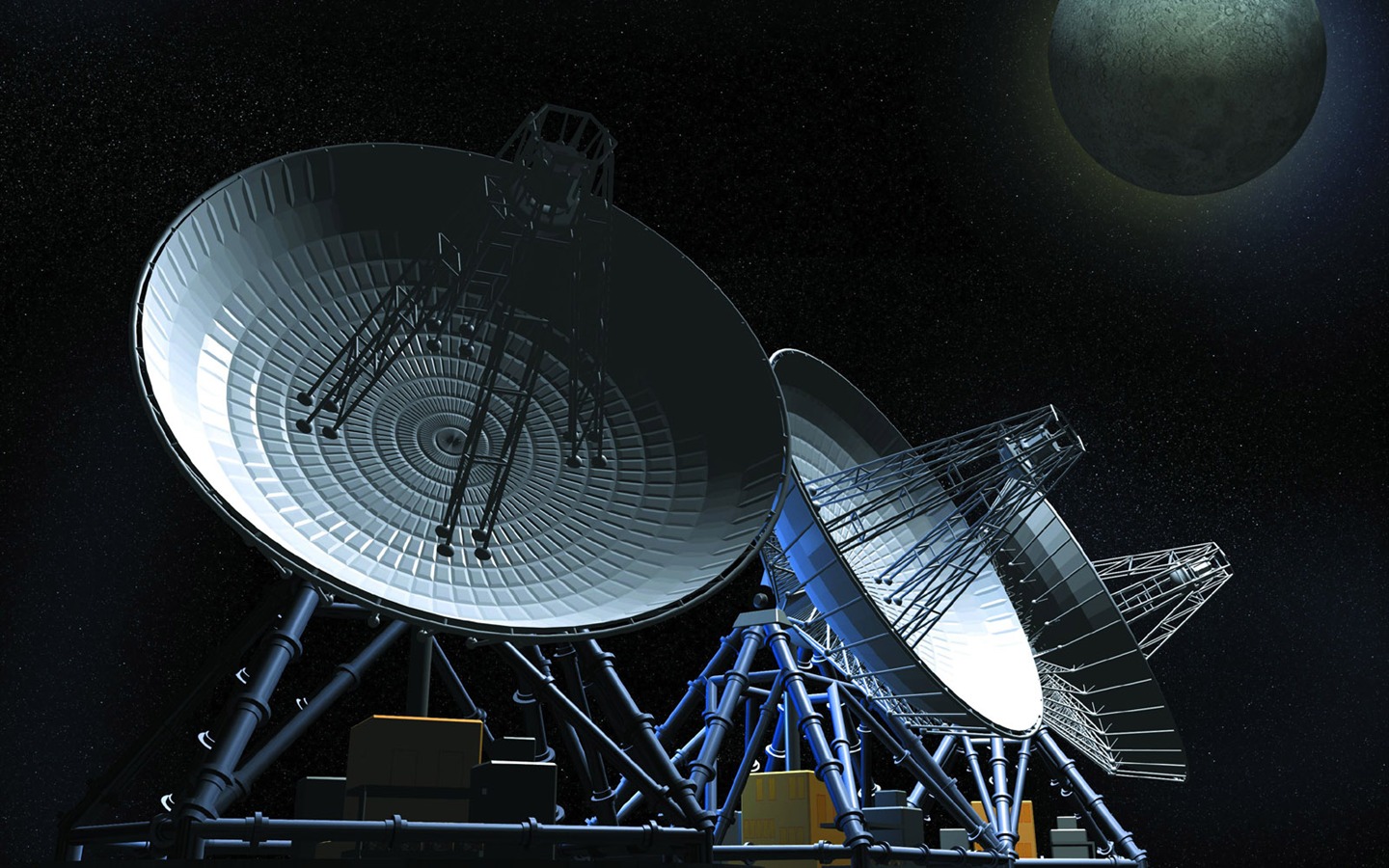 Comunicaciones por satélite fondo de pantalla (1) #6 - 1440x900