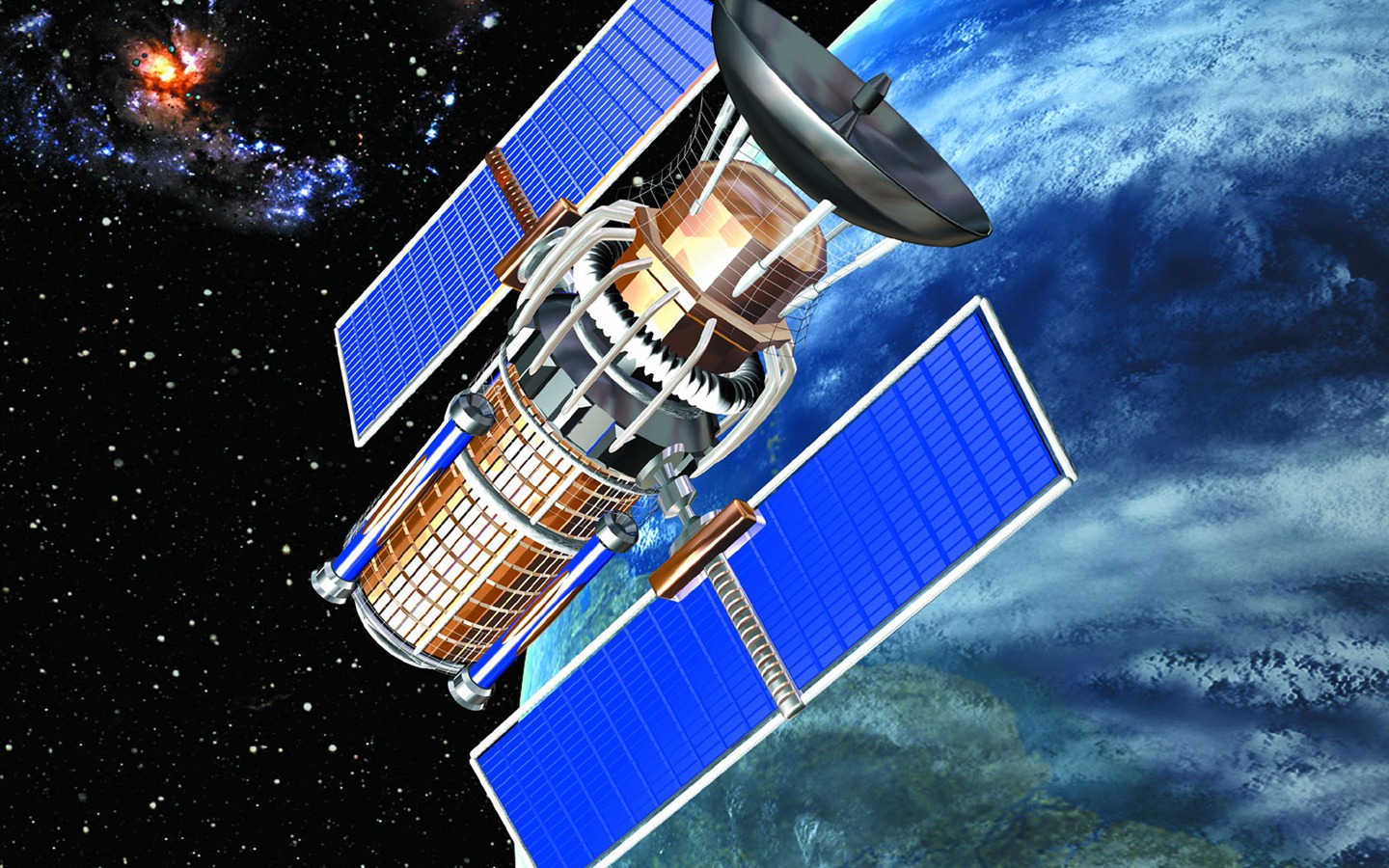 Comunicaciones por satélite fondo de pantalla (1) #15 - 1440x900