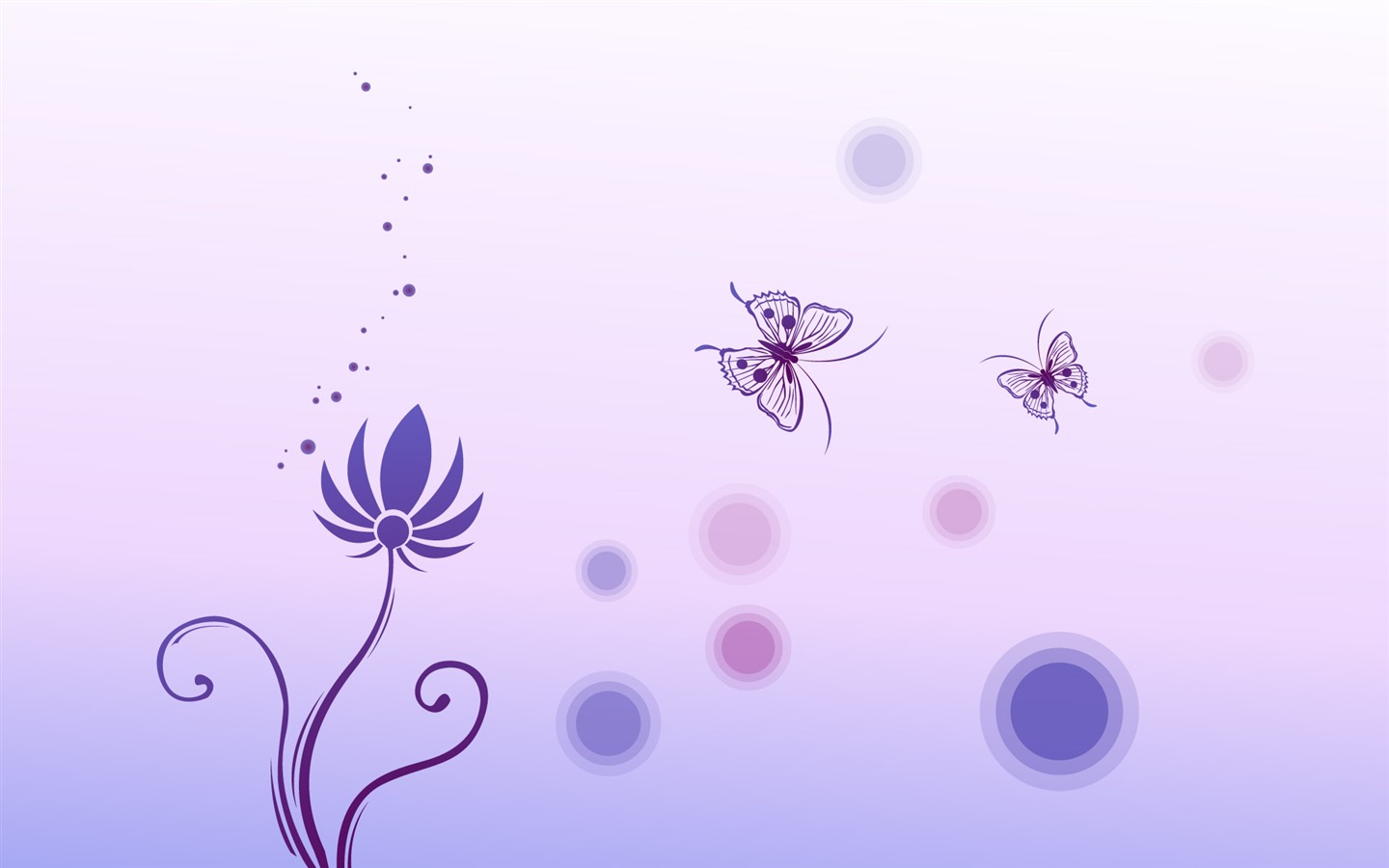 炫彩花紋 壁紙(十) #4 - 1440x900