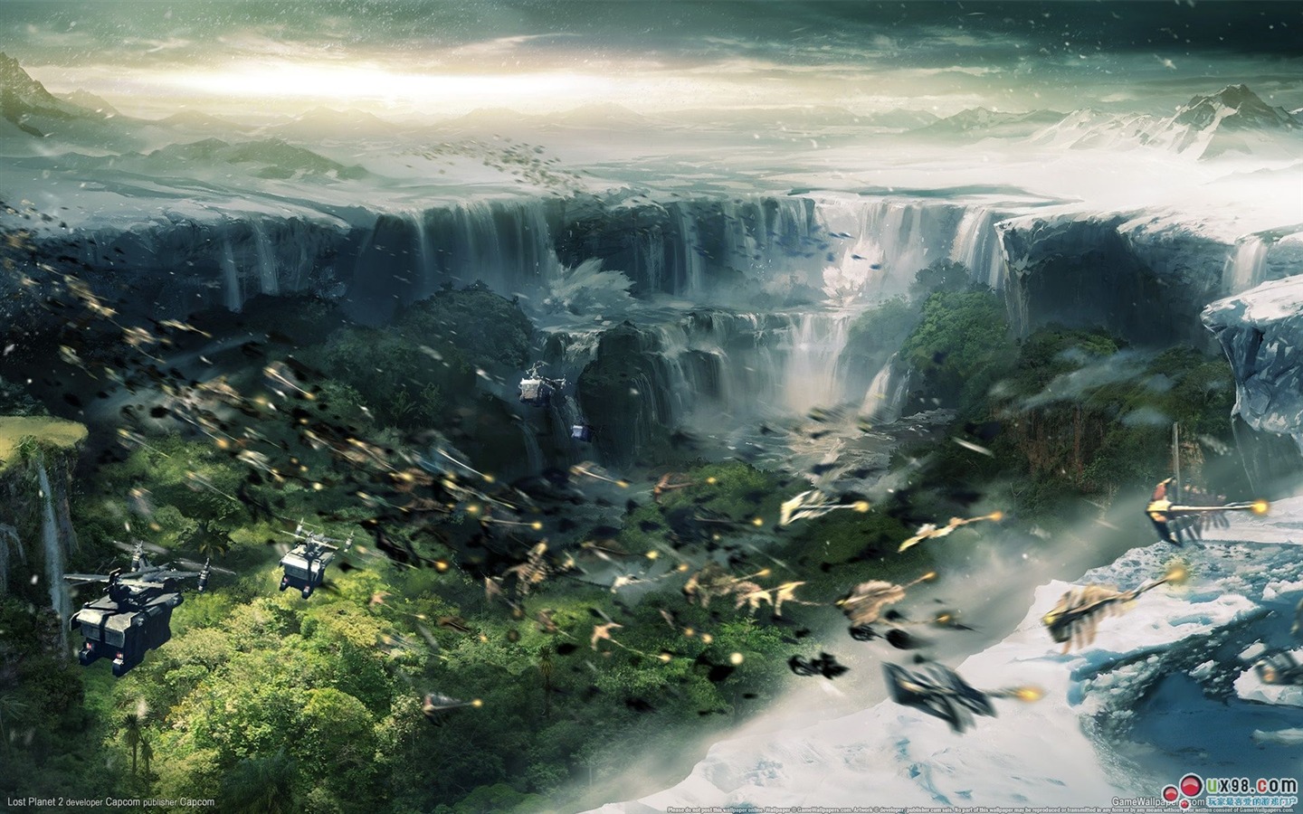 Lost Planet 2 失落的星球2 高清壁紙(一) #2 - 1440x900