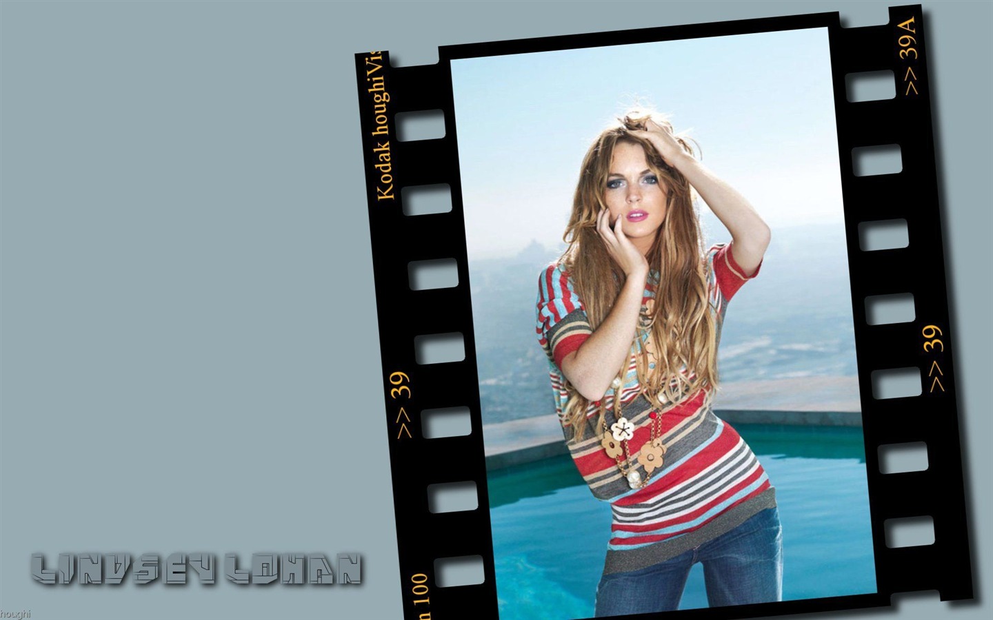 Lindsay Lohan krásná tapeta #1 - 1440x900