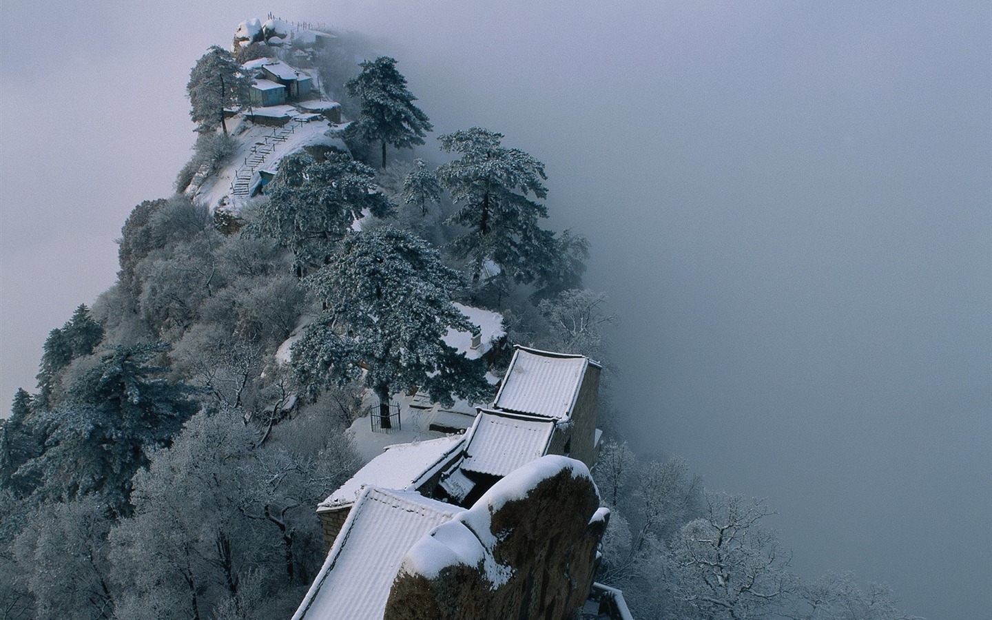 冬天雪景壁紙 #12 - 1440x900