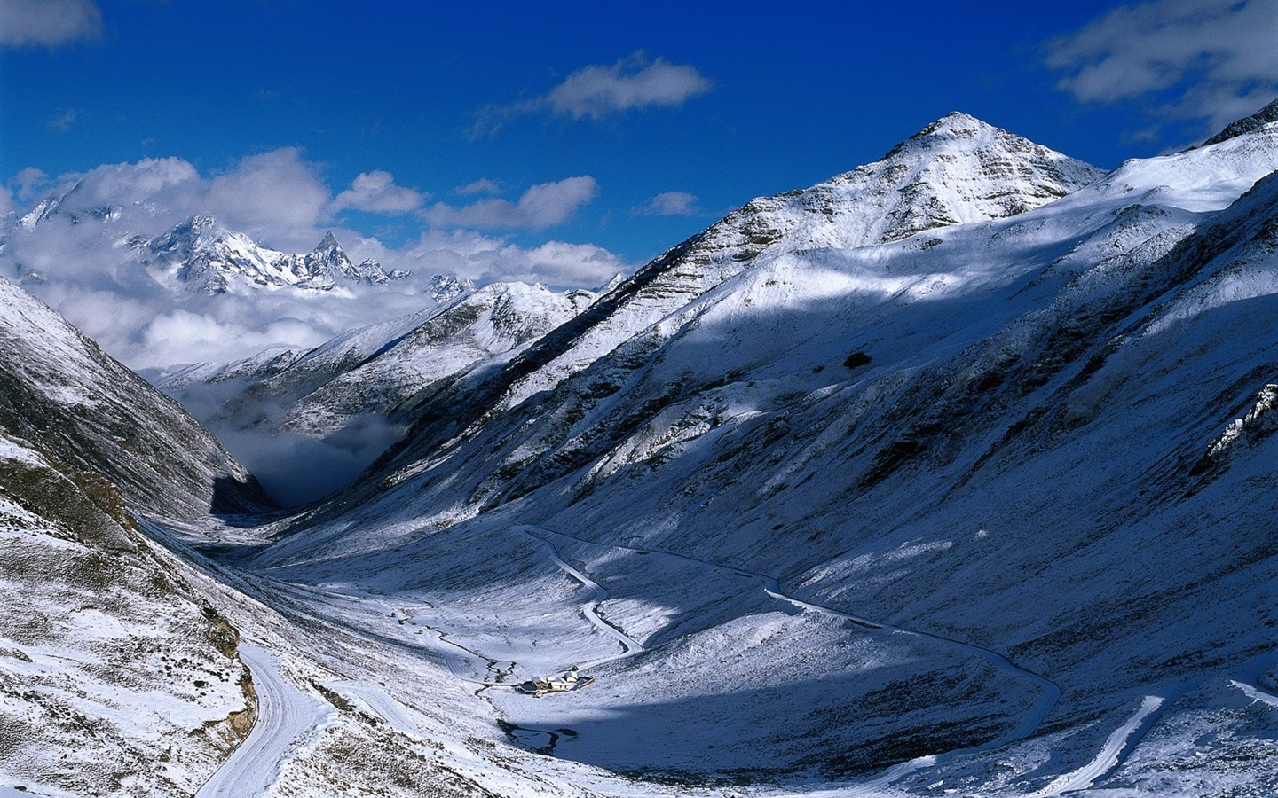冬天雪景壁紙 #19 - 1440x900