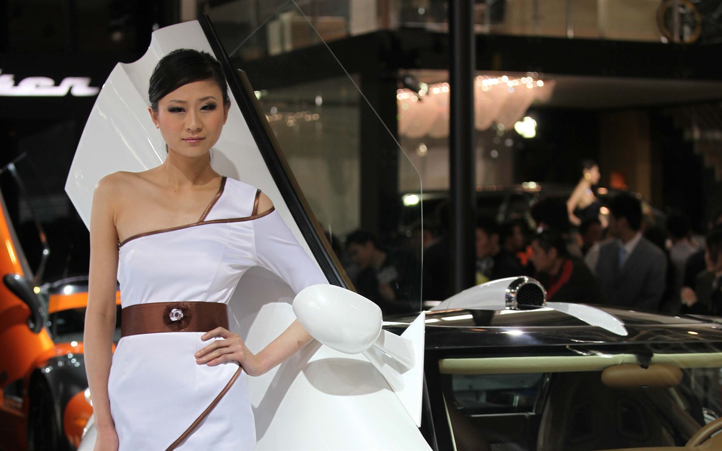 2010 Beijing International Auto Show beauty (1) (the wind chasing the clouds works) #24 - 1440x900