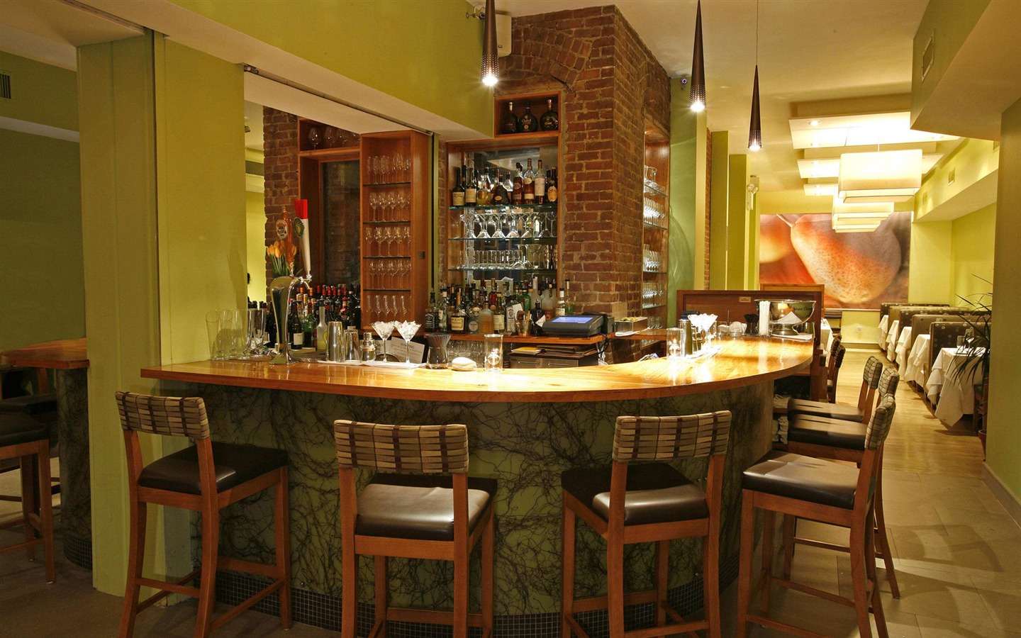 Restaurante bar fondo de pantalla (2) #13 - 1440x900