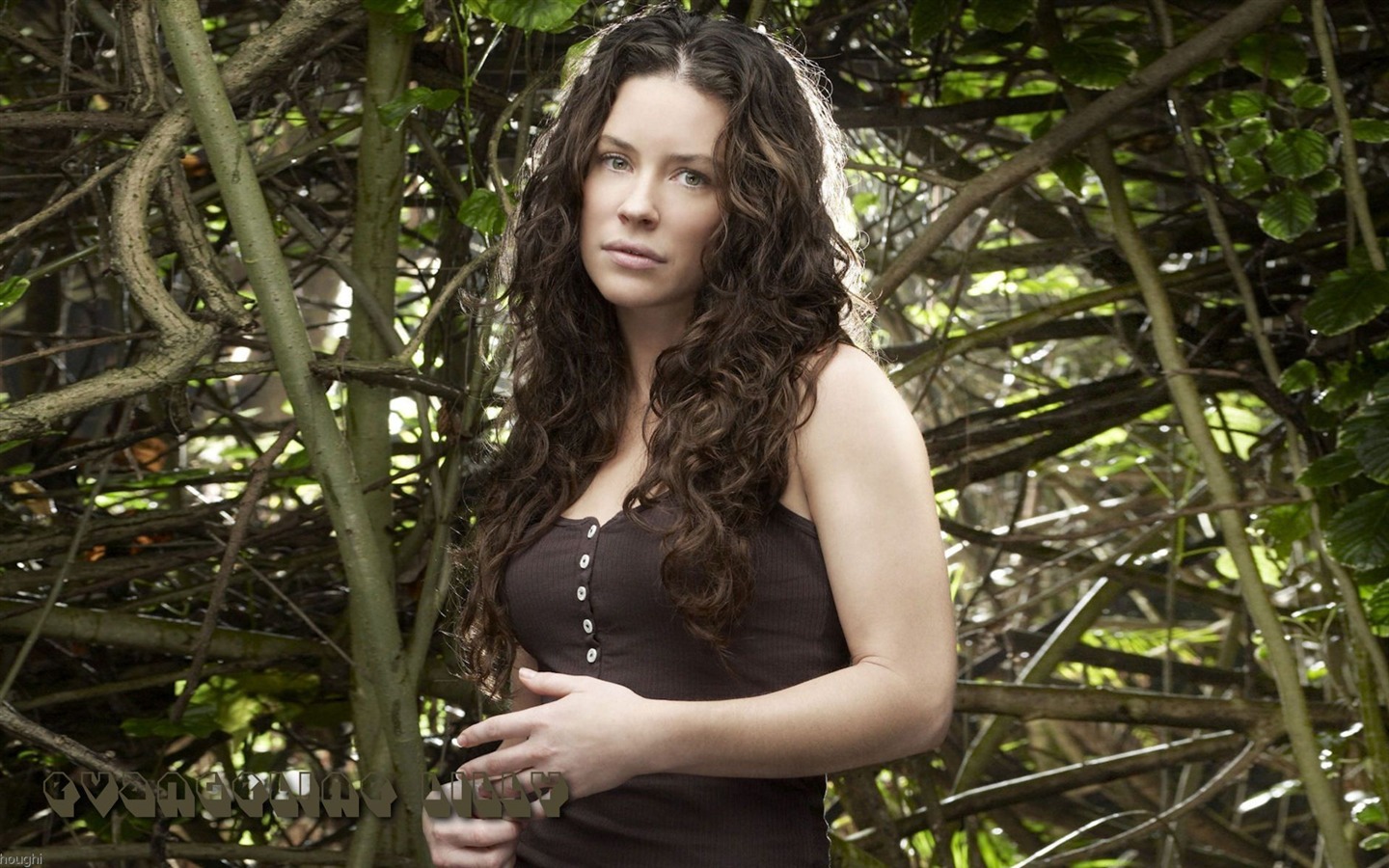 Evangeline Lilly beautiful wallpaper #13 - 1440x900