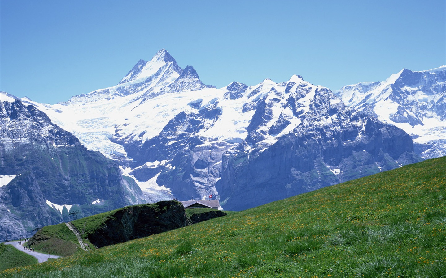 Snow Mountain wallpaper (1) #10 - 1440x900