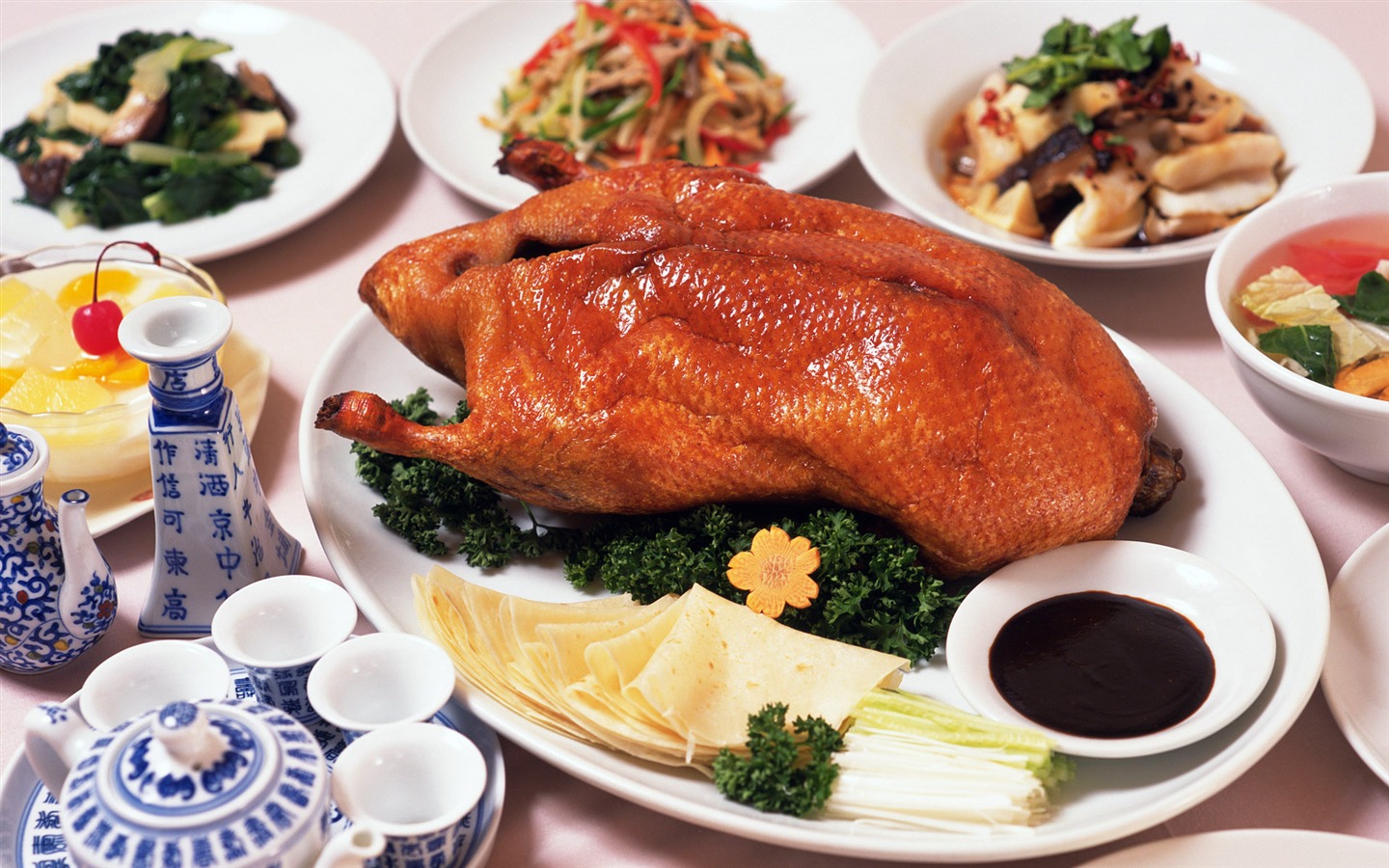 Chinese food culture wallpaper (2) #1 - 1440x900