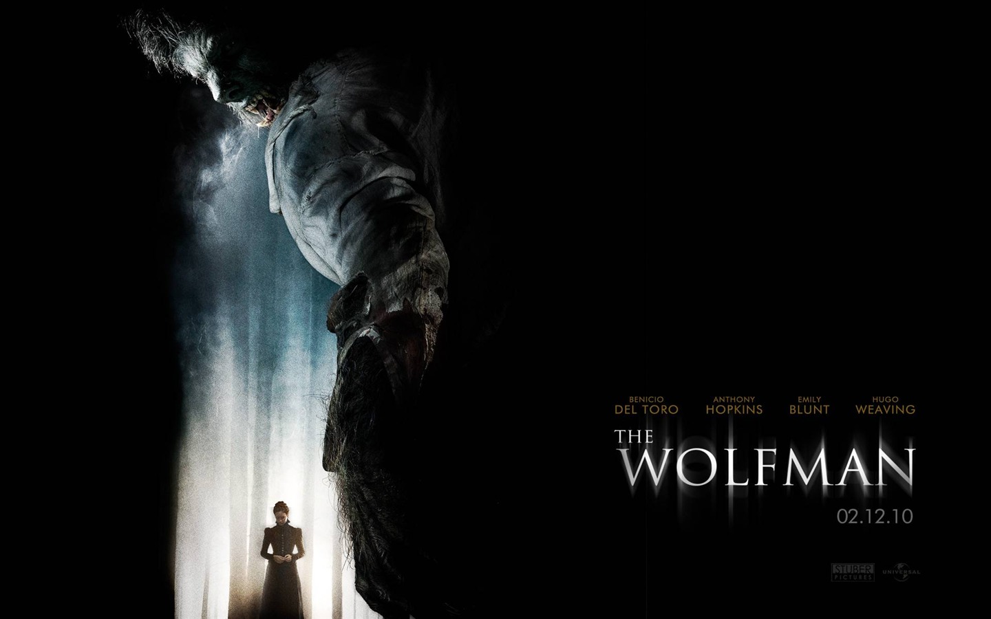 The Wolfman 狼人 电影壁纸6 - 1440x900