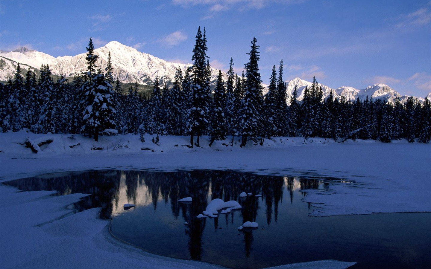 雪山雪景合集 壁紙(一) #5 - 1440x900