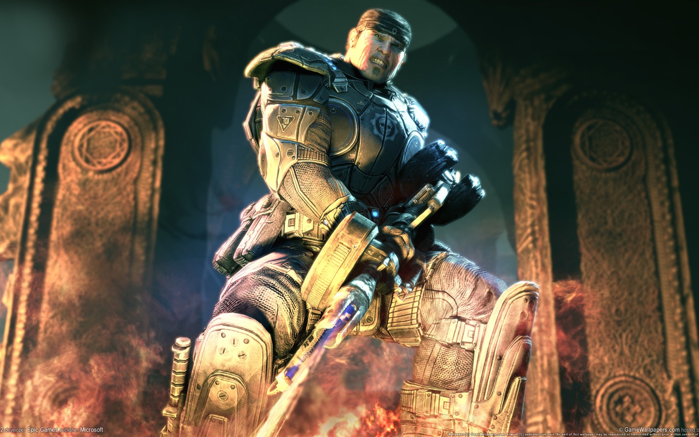 Gears Of War 2 戰爭機器2 高清壁紙(一) #2 - 1440x900
