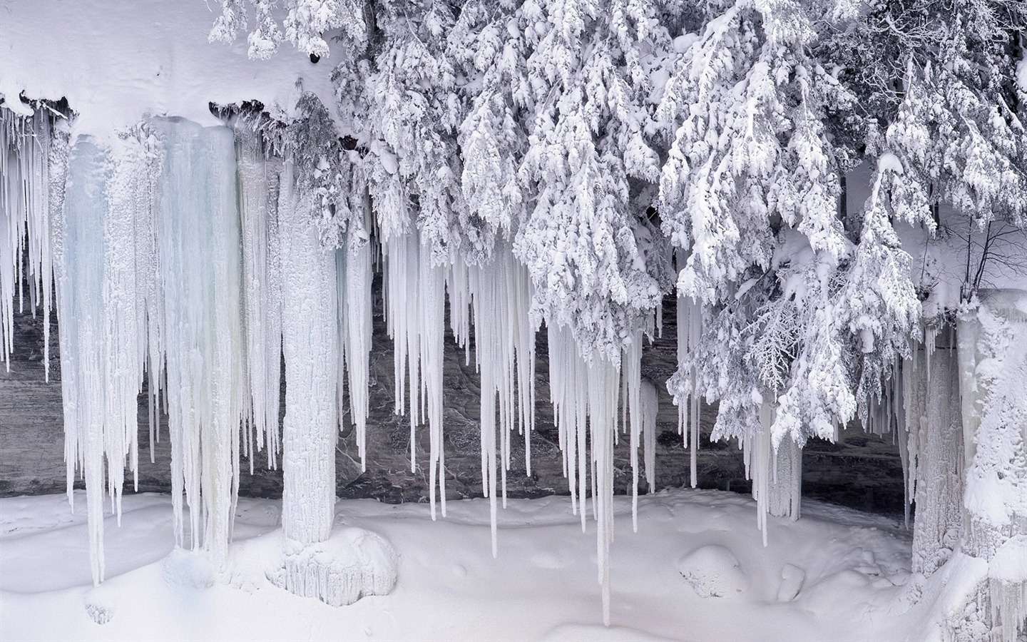 雪山雪景合集 壁紙(二) #3 - 1440x900