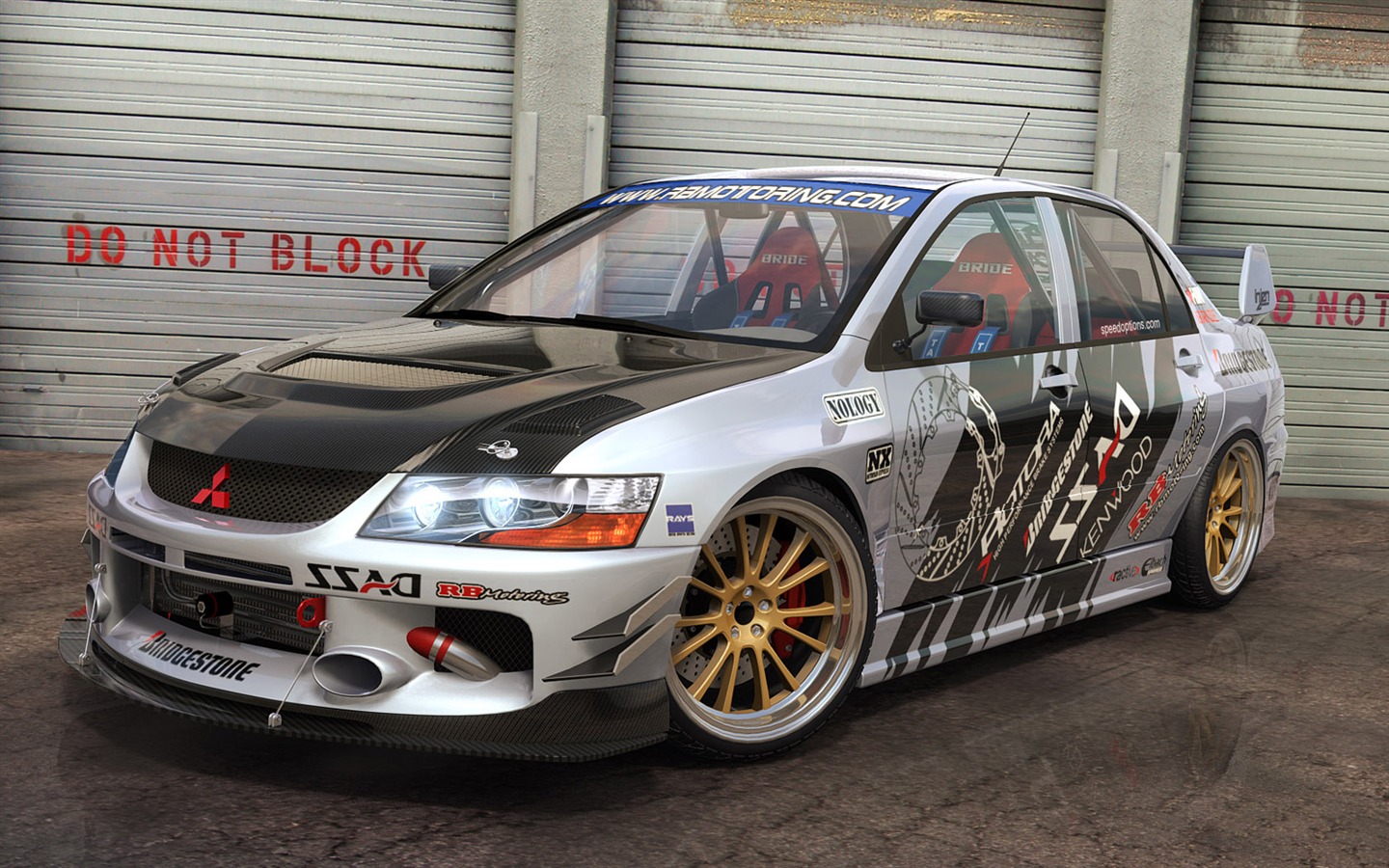 Beautiful wallpaper car draw (2) #14 - 1440x900