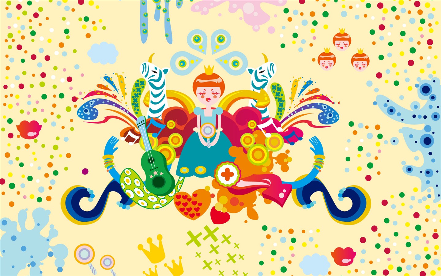 寬屏潮流矢量 壁紙(二) #6 - 1440x900