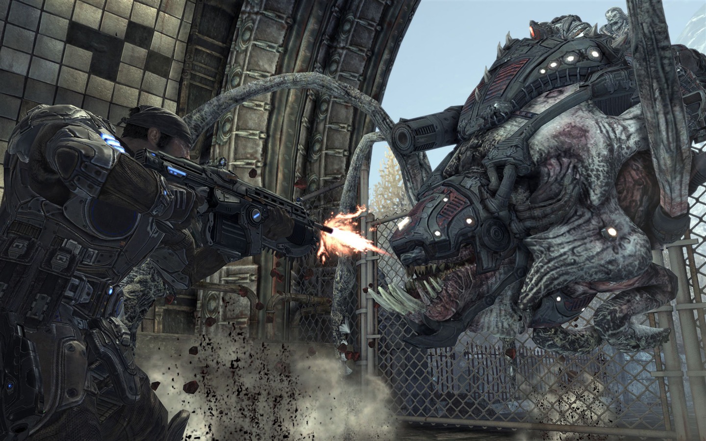 Gears of War 2 HD tapetu (2) #9 - 1440x900