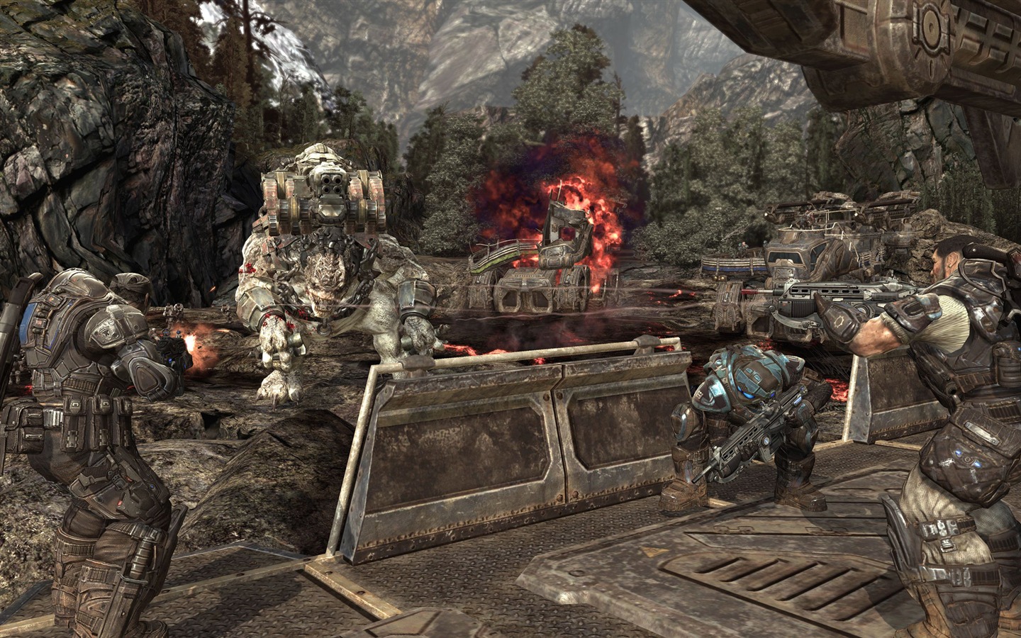 Gears Of War 2 戰爭機器2 高清壁紙(二) #15 - 1440x900