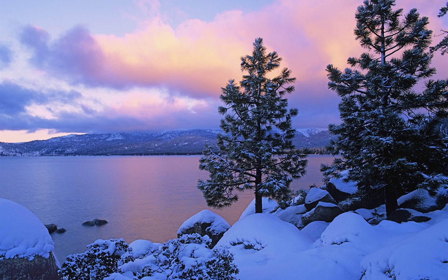 雪山雪景合集 壁紙(三) #7 - 1440x900