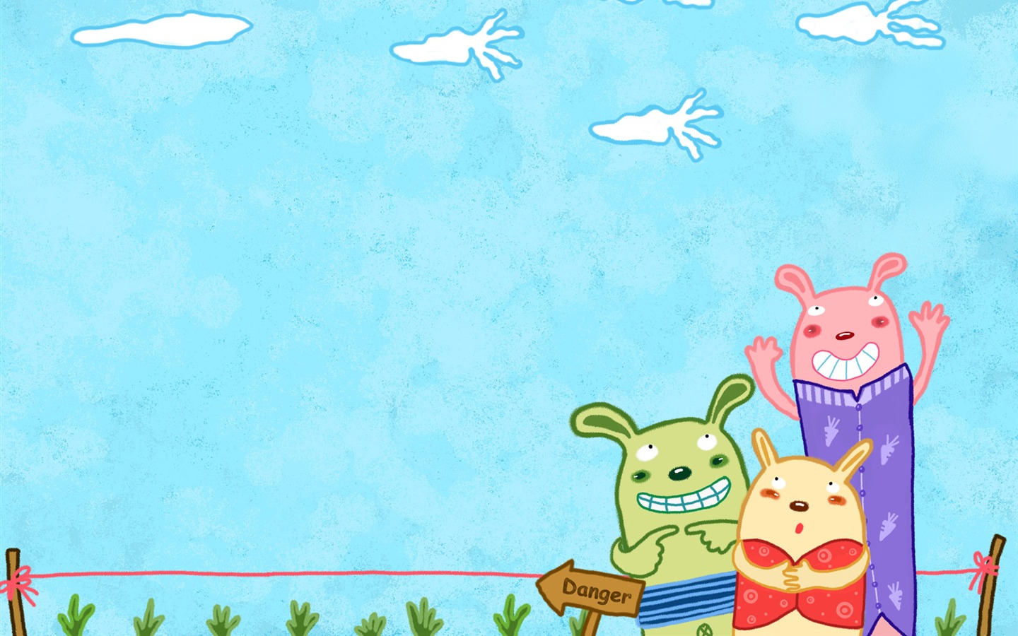 Large cartoon wallpaper (1) #11 - 1440x900