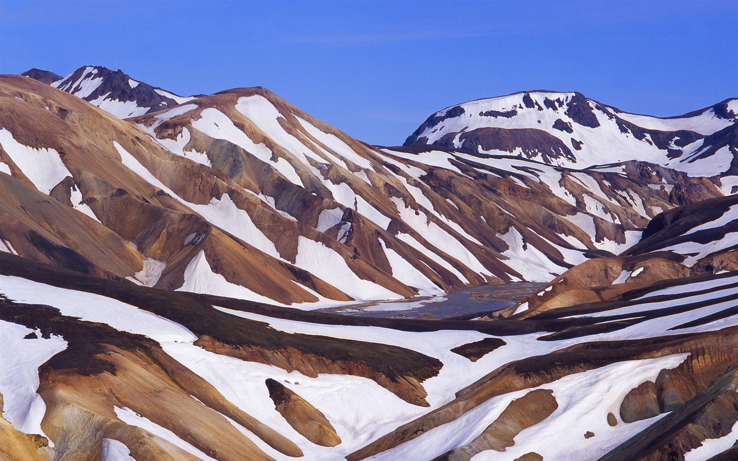 雪山雪景合集 壁紙(四) #5 - 1440x900