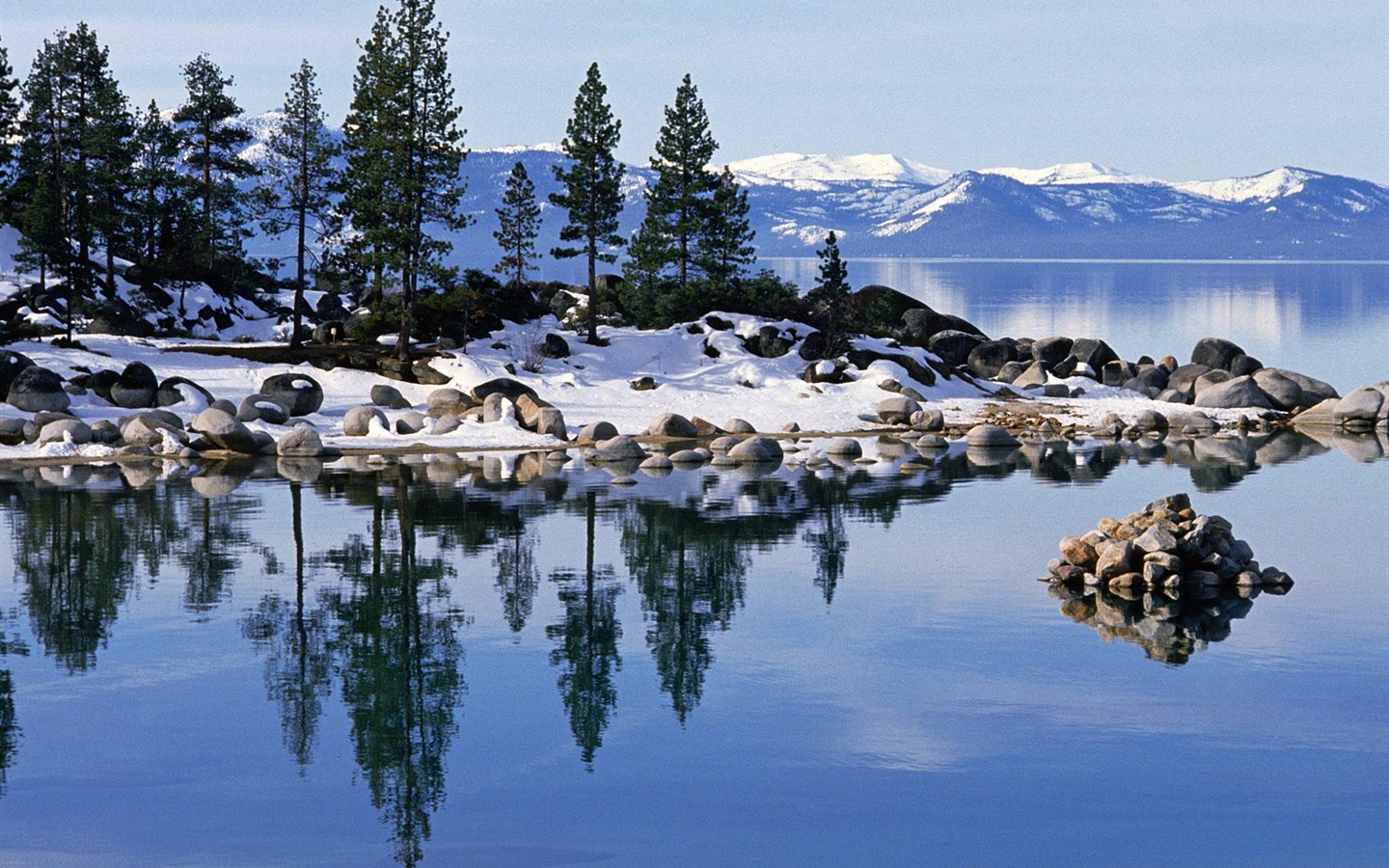 雪山雪景合集 壁纸(五)5 - 1440x900