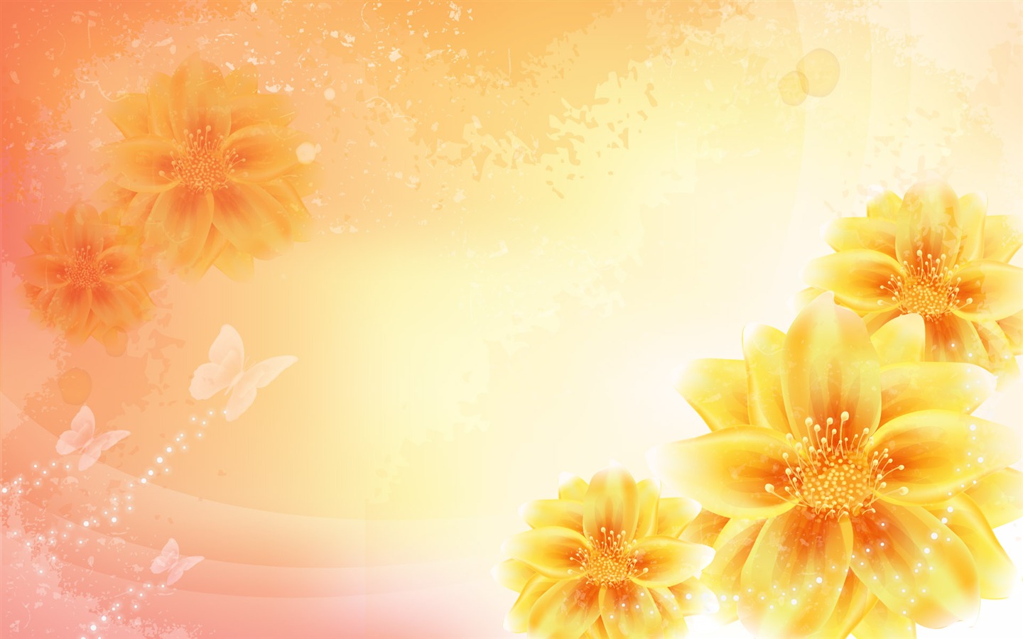 Bright color background wallpaper (15) #1 - 1440x900