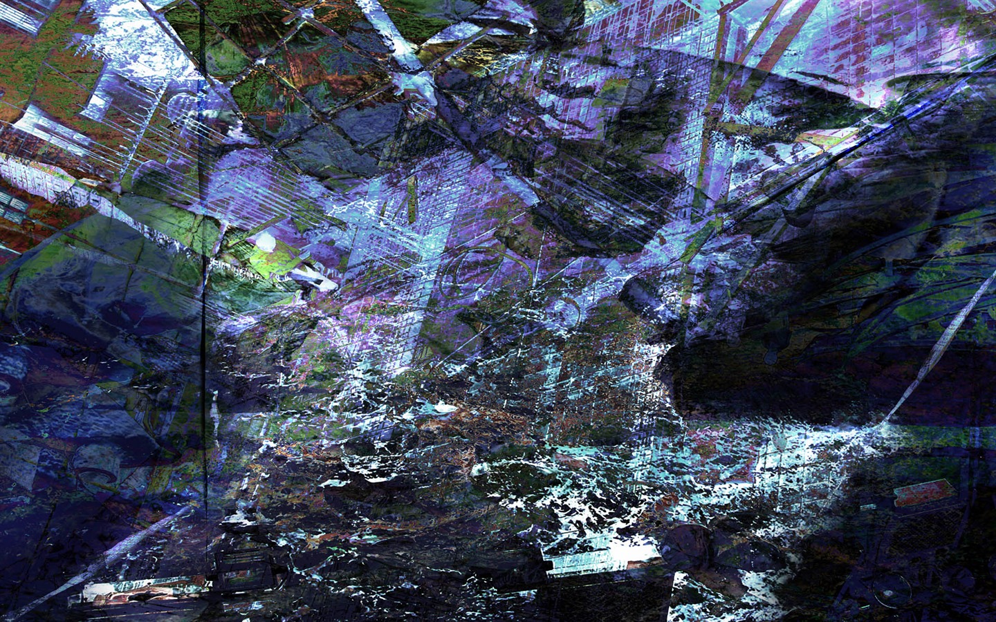 炫彩雜亂背景 壁紙(一) #18 - 1440x900