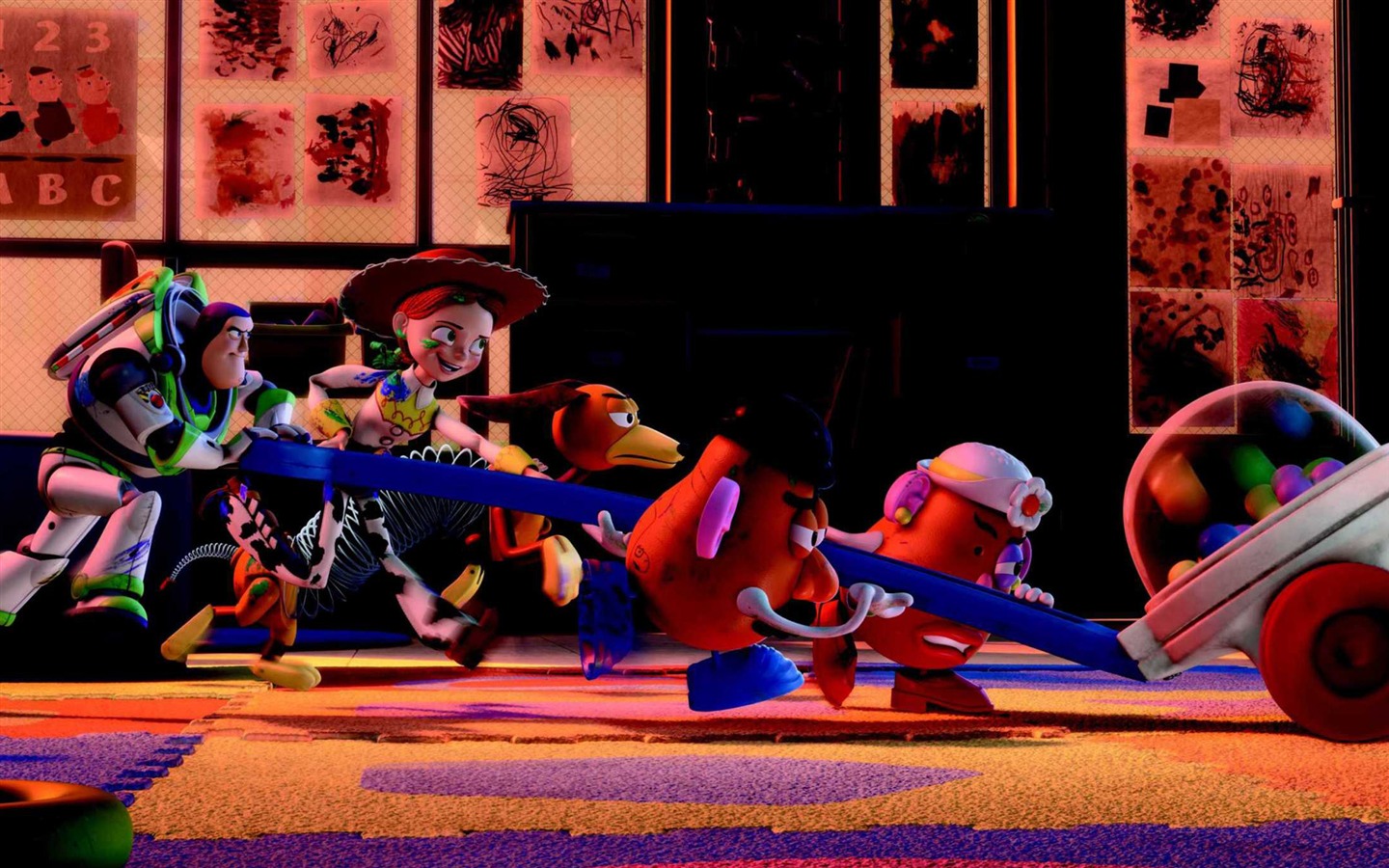 Toy Story 3 玩具总动员 3 高清壁纸13 - 1440x900