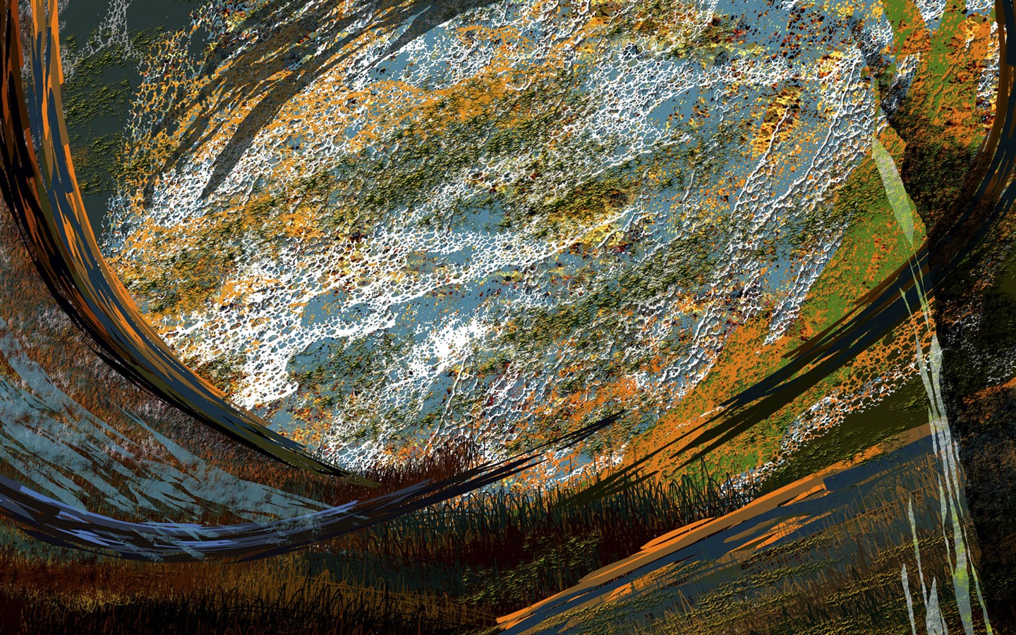Colorful nepořádek na pozadí tapetu (2) #20 - 1440x900