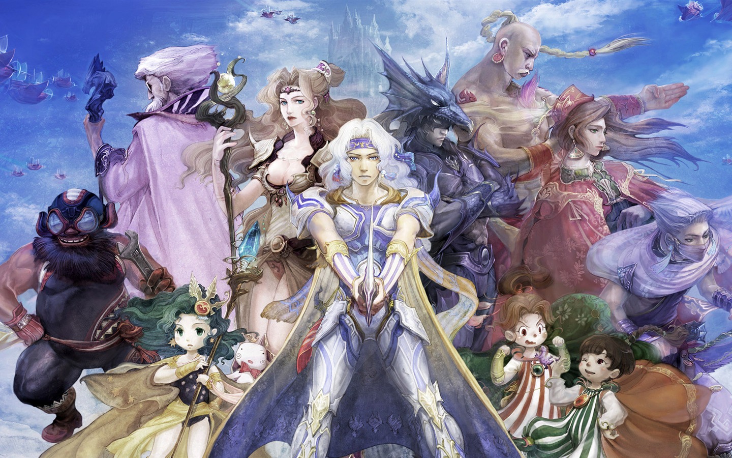 Final Fantasy wallpaper album (3) #18 - 1440x900